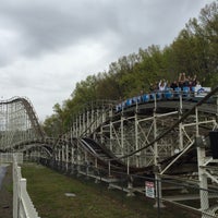 Photo taken at Six Flags Great Escape &amp;amp; Hurricane Harbor by Scott M. on 5/13/2017