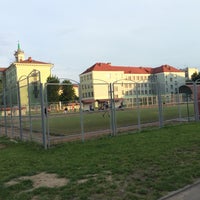 Photo taken at Стадион БНТУ by Uladzimir S. on 5/27/2014