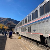 Photo taken at Glenwood Springs Amtrak (GSC) by Teon B. on 10/19/2022