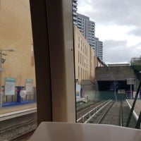 Photo taken at Bow Church DLR Station by Xin R. on 3/19/2017