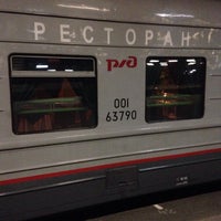 Photo taken at Поезд № 33/34 «Балтийский Экспресс» Москва — Таллин by Aleksey M. on 5/28/2016