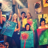 Photo taken at Sipping N&amp;#39; Painting by Brittney C. on 8/8/2013