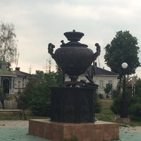 Photo taken at Памятник самовару by Nina K. on 6/13/2014