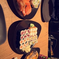Photo taken at Sushi Shop by Marie M. on 4/19/2016