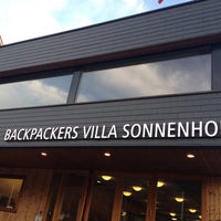 Photo taken at Backpackers Villa Sonnenhof by Pla_peka P. on 10/22/2013