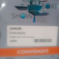 Photo taken at Rio Boat  Show 2015 a Riocentro by Junior C. on 3/28/2015