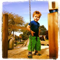 Photo taken at Brockwell Park Playground by Matt R. on 10/6/2012