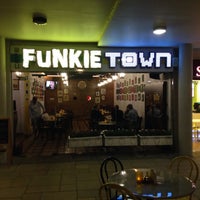 Photo taken at Cafe Funkie Town by Tamakunan on 2/11/2014