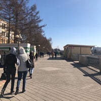 Photo taken at Набережная у Динамо by Денис С. on 4/14/2018