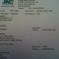 Review JNE Agen Kopo Sayati