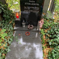 Photo taken at Vinohrady Cemetery by Jiří S. on 10/5/2019