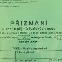 Photo taken at Finanční úřad pro Prahu 6 a 7 by Jiří S. on 3/29/2018