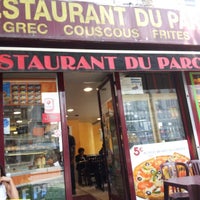 Photo taken at Restaurant du Parc by Julie P. on 7/18/2013