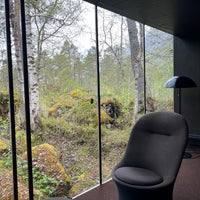 Photo taken at Juvet Landscape Hotel by Harald B. on 5/17/2023