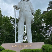 Photo taken at Sam Houston Statue by Wednesday T. on 5/9/2021
