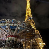 Photo taken at Carrousel de la Tour Eiffel by Mashael A. on 10/14/2022