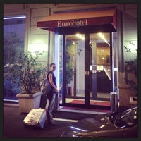 Photo taken at Eurohotel Milan by Kami on 7/7/2013