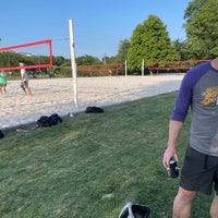 Photo taken at Lincoln Memorial Sand Volleyball Courts by Bill D. on 5/10/2023