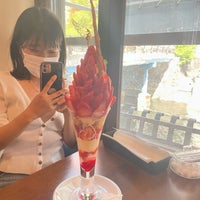 Photo taken at Cafe de Lyon Bleu by りこ on 4/16/2022