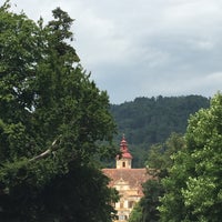 Photo taken at Schloss Eggenberg by Shivani R. on 7/8/2015