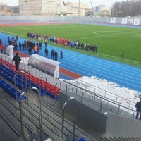 Photo taken at Стадион by Bashkol on 2/27/2014