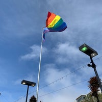Photo taken at Castro Pride Flag Pole by Rene S. on 5/21/2023