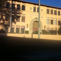 Photo taken at Horace Mann Middle School by Marty B. on 9/26/2014