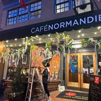 Photo taken at Cafe Normandie by Sarah J. on 10/7/2023