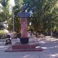 Photo taken at Памятник Н.В. Цицину by Магазин Оникс on 7/12/2014
