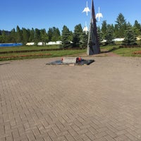 Photo taken at Мемориал Журавли by Hacbka on 6/29/2017