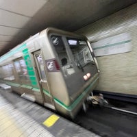 Photo taken at Sakaisuji-Hommachi Station by 雨晴 on 8/11/2022