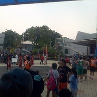 Photo taken at Lapangan Basket Menpora by Jack K. on 9/21/2013