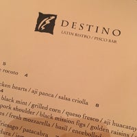 รูปภาพถ่ายที่ Destino Latin Bistro/Pisco Bar โดย Russ L. เมื่อ 10/15/2017