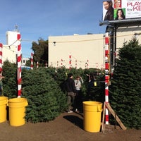 Photo taken at Delancey Street Xmas Tree Lot by Russ L. on 12/9/2012