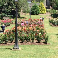 Photo taken at Raleigh Rose Garden by Arthur B. on 5/25/2015