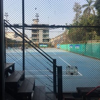 Photo taken at Sirisuk Tennis Court by Chaisiri J. on 12/24/2019