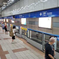 Photo taken at MRT Zhongxiao Dunhua Station by Wayne H. on 8/18/2022