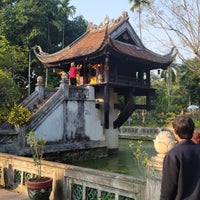Photo taken at Chùa Một Cột (One Pillar Pagoda) by Wayne H. on 12/24/2022