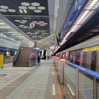Photo taken at MRT Sun Yat-sen Memorial Hall Station by Wayne H. on 12/24/2023