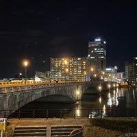 Photo taken at Bandai Bridge by ɐןɐqıɐɥ on 2/18/2024