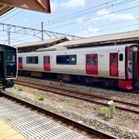 Photo taken at Tosu Station by ɐןɐqıɐɥ on 3/18/2024