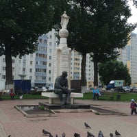 Photo taken at Памятник Вячеславу Клыкову by Anna T. on 6/29/2015