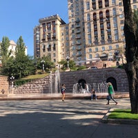 Photo taken at Музичний фонтан by Asma A. on 9/20/2018