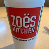 Photo taken at Zoës Kitchen by Tracie C. on 5/13/2019