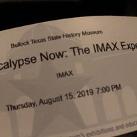 8/15/2019 tarihinde Manuel P.ziyaretçi tarafından Bullock Museum IMAX Theatre'de çekilen fotoğraf