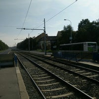 Photo taken at Hloubětín (tram) by Nataliya on 9/25/2016