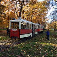 Photo taken at Historická tramvaj 91 by Hana Z. on 11/8/2014
