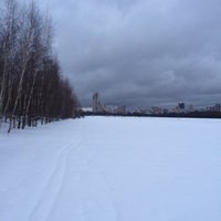 Photo taken at Гребной канал «Крылатское» by In Rainbows on 1/14/2022