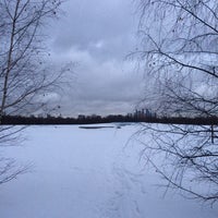Photo taken at Гребной канал «Крылатское» by In Rainbows on 1/14/2022