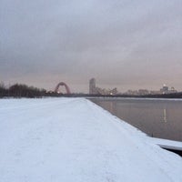 Photo taken at Гребной канал «Крылатское» by In Rainbows on 12/1/2021